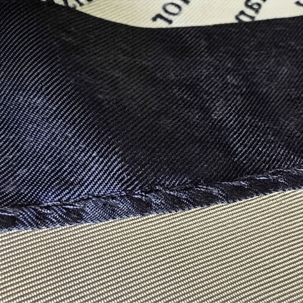 Vintage Christian Dior 100% Silk Scarf Monogram Logo Square Beige Black - Picture 8 of 10